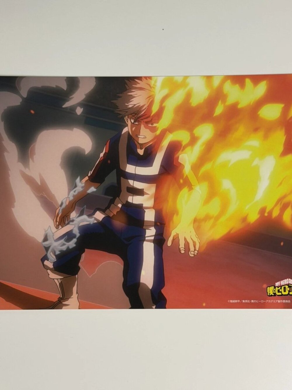 My Hero Academia Promotional Anime Manga A4 Size Paper Poster Shoto Todoroki